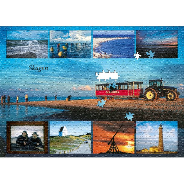 Puslespil i dse - Skagen