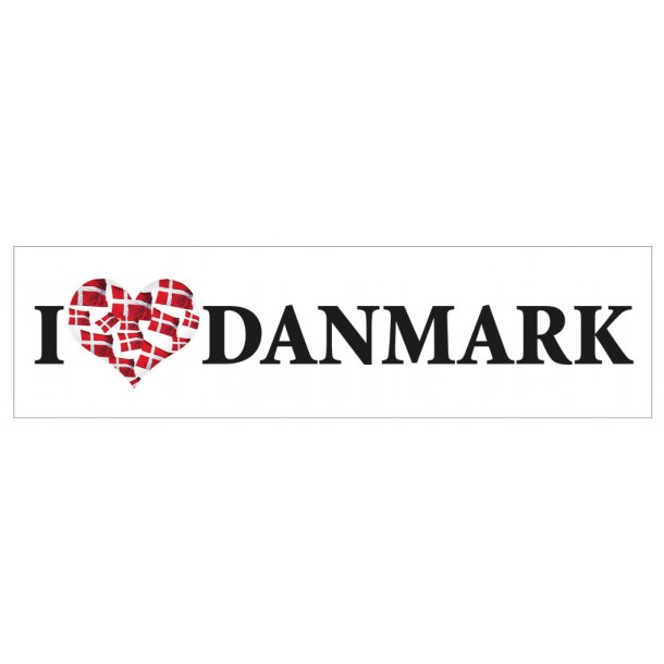 I love Danmark
